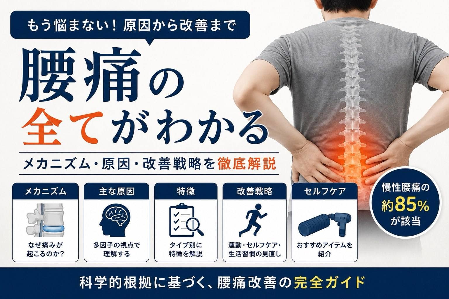 腰痛の原因を国家資格者が解説